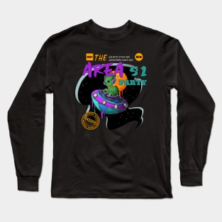 Fun Space DJ Alien Long Sleeve T-Shirt